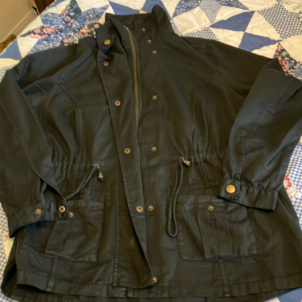 Torrid Classic Black Utility Jacket
